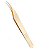 Pinça Golfinho DOURADA - Bela Luck Star - Imagem 1