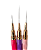 Kit com 3 Pincéis para Desenho - Imagem 2