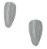 Unha Postiça Almond Transparente com 500 Unidades A0824 - Girl Fatale - Imagem 2