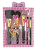 Kit com 5 Pincéis para Maquiagem - Pinky Bao - Imagem 1