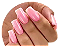 Gel Construtor Autonivelante 20g Algodão Doce com Glitter - Fing'rs - Imagem 2