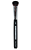 Pincel B122 Profissional para Pó e Iluminador - Macrilan - Imagem 1