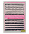 Cartela de Cílios Tufo sem Nó 40P + 50P 0.07D (No. 00116) - Magic Lash - Imagem 1