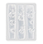 Molde 3D de Silicone para Unhas Sortido - Imagem 1