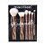 Kit com 6 pincéis para Maquiagem Mademoiselle ED004 – Macrilan - Imagem 1