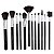 Kit  com 12 Pincéis ara Maquiagem KP9-1A - Macrilan - Imagem 2