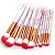 Kit com 10  Pinceis Mármore - W.L. Acessórios - Imagem 2