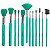 Kit com 12 Pincéis para Maquiagem Neon EN001 – Macrilan - Imagem 5