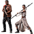 ✨【NOVO / LACRADO】Kotobukiya Star Wars Rey & Finn 1/10 ARTFX+ | Estátuas Colecionáveis - Imagem 1