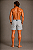 SHORT AGUA LISO CINZA COLLOR - Imagem 2