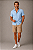 Camisa Linho Celeste - Imagem 1