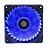 Cooler Fan Hoopson Gamer Cl-033a Azul 33 Leds 12 Cm 12V - Imagem 1