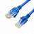 Cabo De Rede 20 Metros Lan Internet Grimpado Rj45 Azul. - Imagem 2