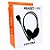 Fone de Ouvido Headset Hayom Office HF2212  Microfone  P2 - Imagem 1