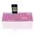 Teclado Cor Rosa Para Computador Com Suporte De Celular Pink - Imagem 4