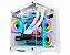 GABINETE GAMER K-MEX AQUÁRIO M.W1KN SPACE AQUA KMEX BRANCO - Imagem 1