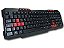 TECLADO PARA COMPUTADOR MULTIMIDIA COM FIO GAMER USB - Imagem 1