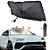 Guarda sol c/isolamento térmico e proteção solar UV Para Automovel - Imagem 1