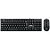 KIT TECLADO E MOUSE USB PADRAO ABNT2 MOUSE ERGONOMICO KP-TE149 - Imagem 1