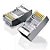 CONECTOR BLINDADO DE REDE EZ RJ45 VAZADO CAT5E EZ CRIMP COM 100UN - Imagem 3