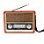 RADIO AM/FM/USB/SD RECARREGAVEL RETRÔ XDG-71 - Imagem 2