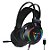 Headset Gamer Satellite AE-304 Rgb USB  7.1 Preto - Imagem 1