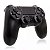 Controle Ps4 Paralelo Dualshock Sem fio preto - Imagem 1