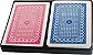 Kit 2 Baralho 100% Plástico Lavável 108 Cartas Estojo Poker - Imagem 2