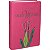 A Bíblia da Mulher, Almeida Revista e Atualizada, Beiras floridas, Couro sintético Pink - Imagem 1