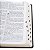 Bíblia Sagrada Letra Grande ,cristã  Beiras douradas, Couro bonded Preta de estudo - Imagem 5