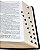 Bíblia Sagrada Letra Grande, com Indice, Capa Couro sintético Preta, cristã - Imagem 5