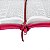 Bíblia Sagrada Letra Grande, Couro sintético Vinho, de estudo de cristo, leitura perfeita - Imagem 4
