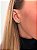 Brinco Ear Cuff Cravejado Ouro - Imagem 2