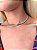 Choker Malha Maleável Ródio Branco - Imagem 2