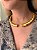 Aro Acetinado Detalhado Ouro - Imagem 2