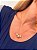 Colar 3 Gotas Lisas e Cravejado Ouro - Imagem 2