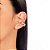 Piercing Fake Único Microzircônia Ouro - Imagem 3