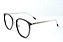 Armação Óculos  Acetato Feminina Redonda Fina Original VooX - Imagem 11