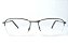Armação Óculos p/ Grau Fio de Nylon Metal Discreta VooX - Imagem 4