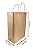 Sacola de Papel Kraft Para Delivery G (M4) 24x14x32 - C/50 - Imagem 2