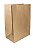 Saco Papel Kraft Liso Grande Delivery 24x14,5x31 M4 - 100 Un - Imagem 1