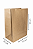 Saco Papel Kraft Liso Delivery Pequeno 17x10x24 M1 - 100 un - Imagem 4