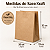 Saco Kraft Personalizado Papel GG 30X19X32 - Imagem 6