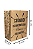 Saco de Papel Kraft Pequeno Delivery 17x10x24 - C/250 - Imagem 4