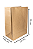 Saco de Papel Kraft Para Delivery G 24x14,5x32 (M4) - c/250 - Imagem 2