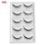 Cartela de Cílios Postiços 3D 5 pares - Modelo X02 - Imagem 2