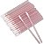 Aplicador Descartável para Batom 50 unid - Glitter Rosa Claro - Imagem 1