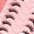 Cartela de Cílios Postiços Estilo Foxy - 10 Pares - Imagem 3