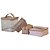 Kit 4 Necessaires Dourada ABC17381-DO - Jacki Design - Imagem 3
