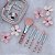 Kit de Mini Pincéis e Necessaire Hello Kitty - Klass Vough - Imagem 2